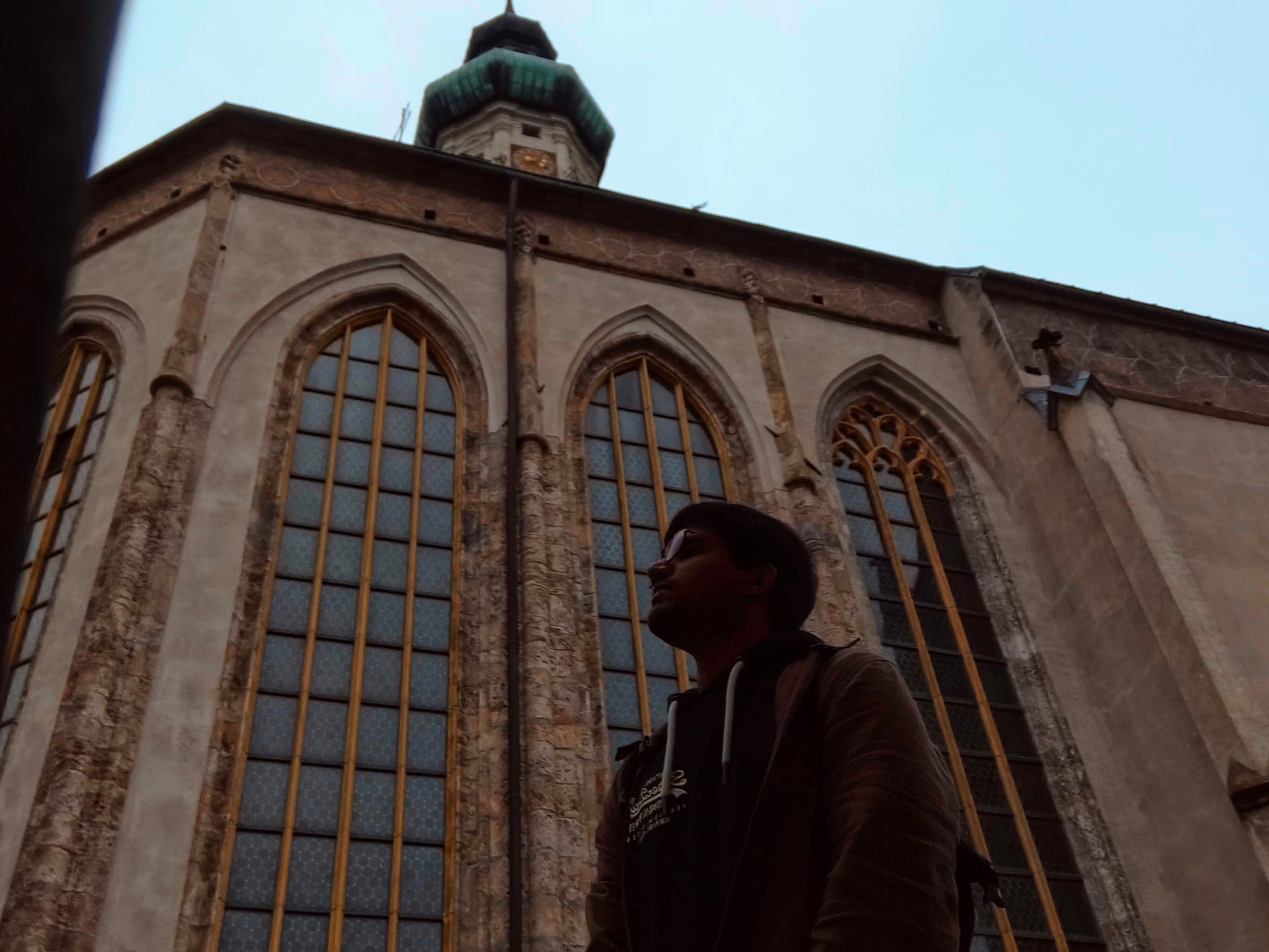 PIcture of me at Hall in Tirol, Austria